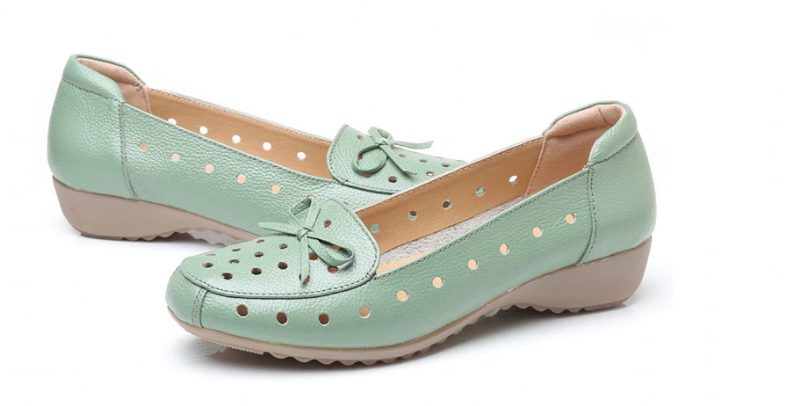 Karen Dame Loafers - Sort Hul