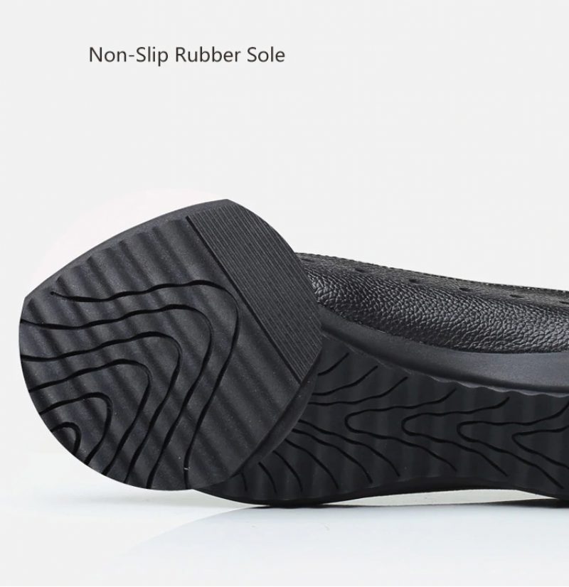 Karen Dame Loafers - Sort Hul