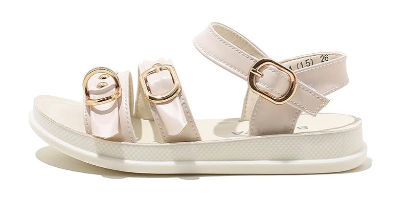 Karime Småpigers Kjole Sandal - Sort