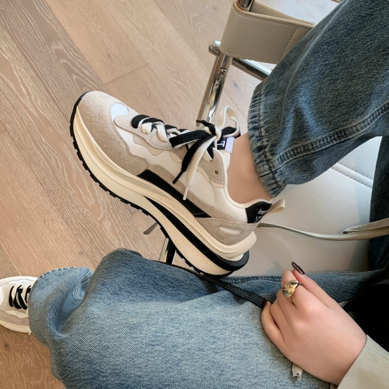 Karla Sneaker Med Rund Tå Til Kvinder - Blå