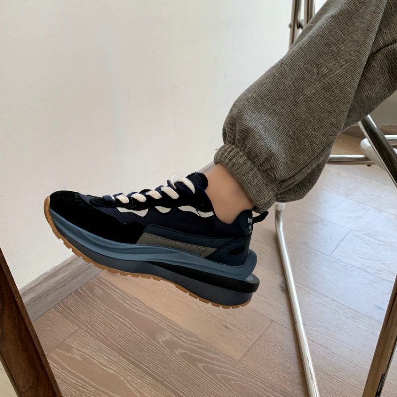 Karla Sneaker Med Rund Tå Til Kvinder - Blå