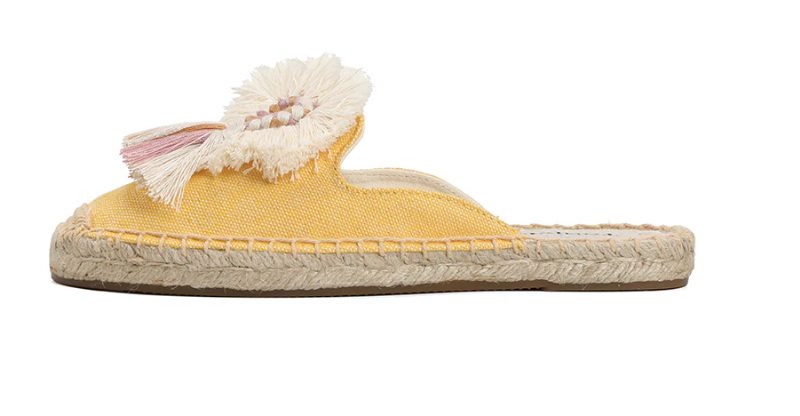 Karol Multi Espadriller Til Kvinder - Gul