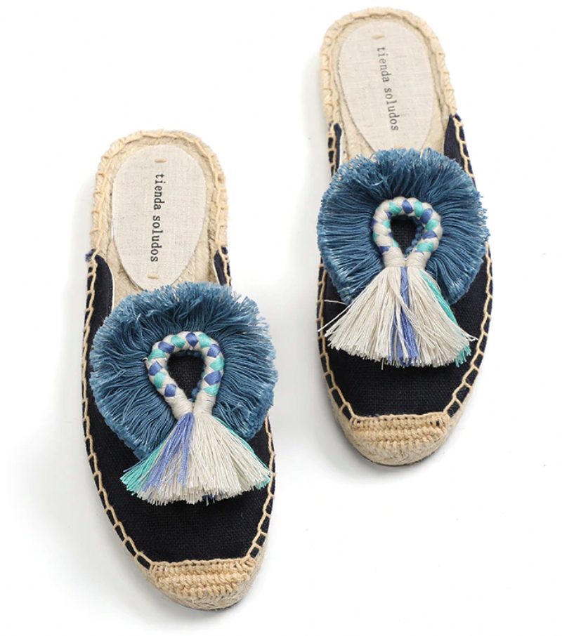 Karol Multi Espadriller Til Kvinder - Gul