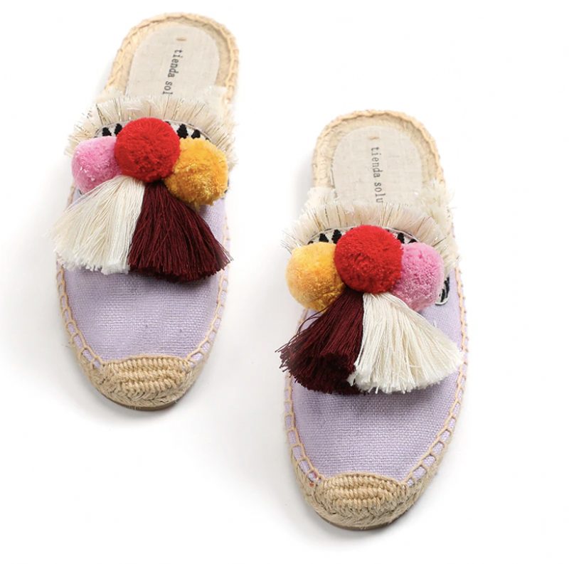Karol Multi Espadriller Til Kvinder - Gul