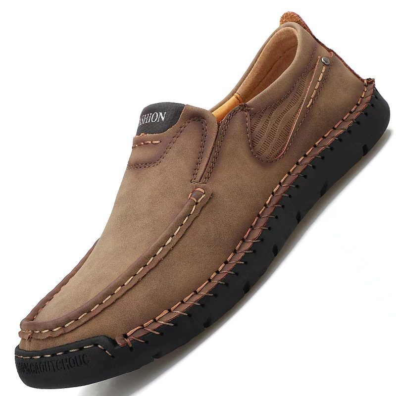 Karson Loafer Fritidssko Til Mænd - Khaki