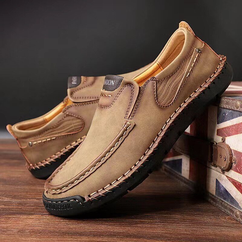 Karson Loafer Fritidssko Til Mænd - Khaki