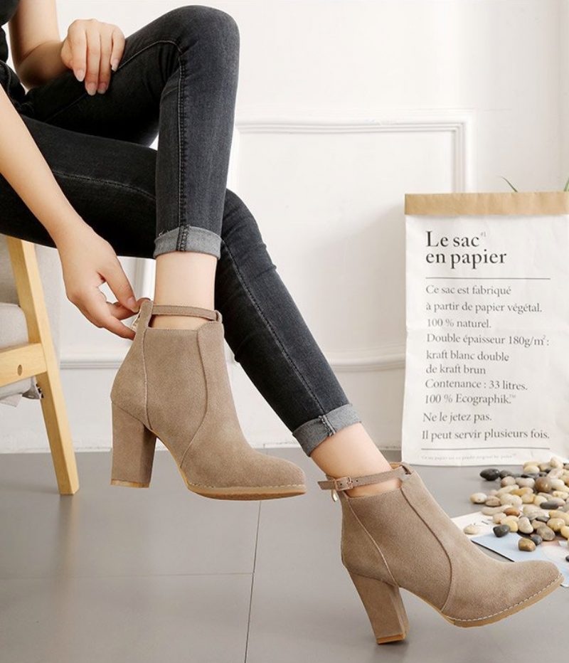 Kasie Damestøvler - Beige