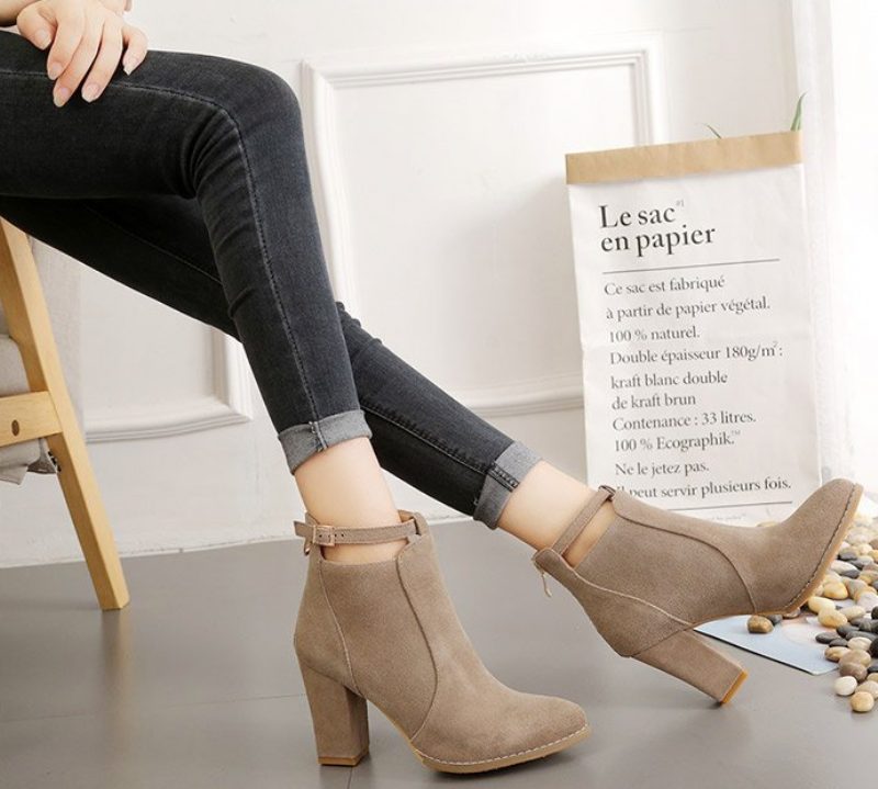 Kasie Damestøvler - Beige
