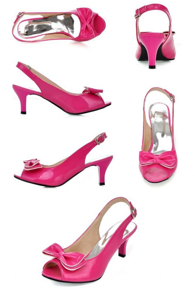 Kata Damemode Sommersandal - Fuchsia