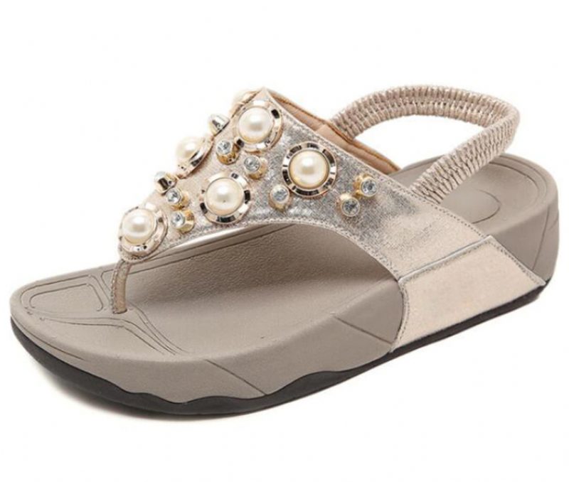 Kate Sandal Hjemmesko Til Kvinder Til Sommer - Grå