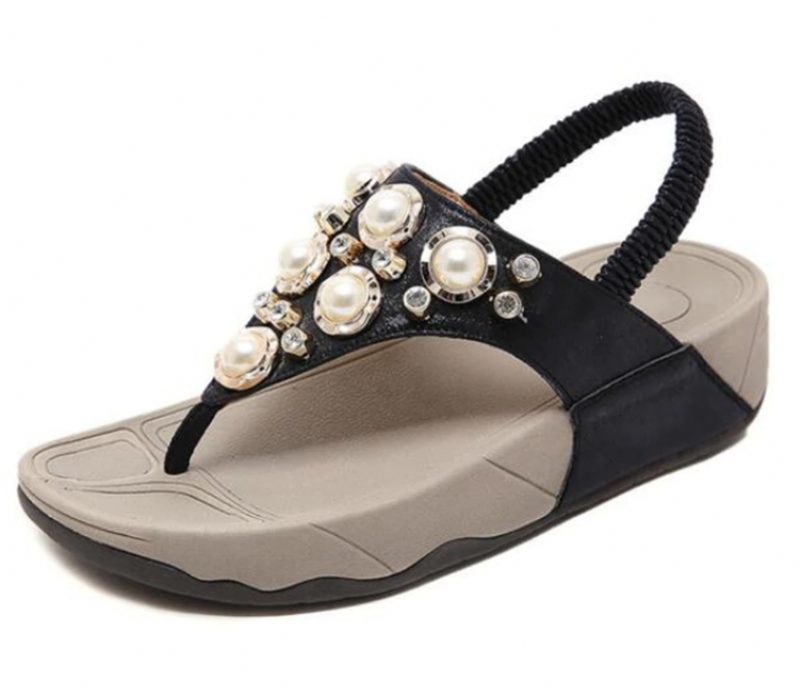 Kate Sandal Hjemmesko Til Kvinder Til Sommer - Grå