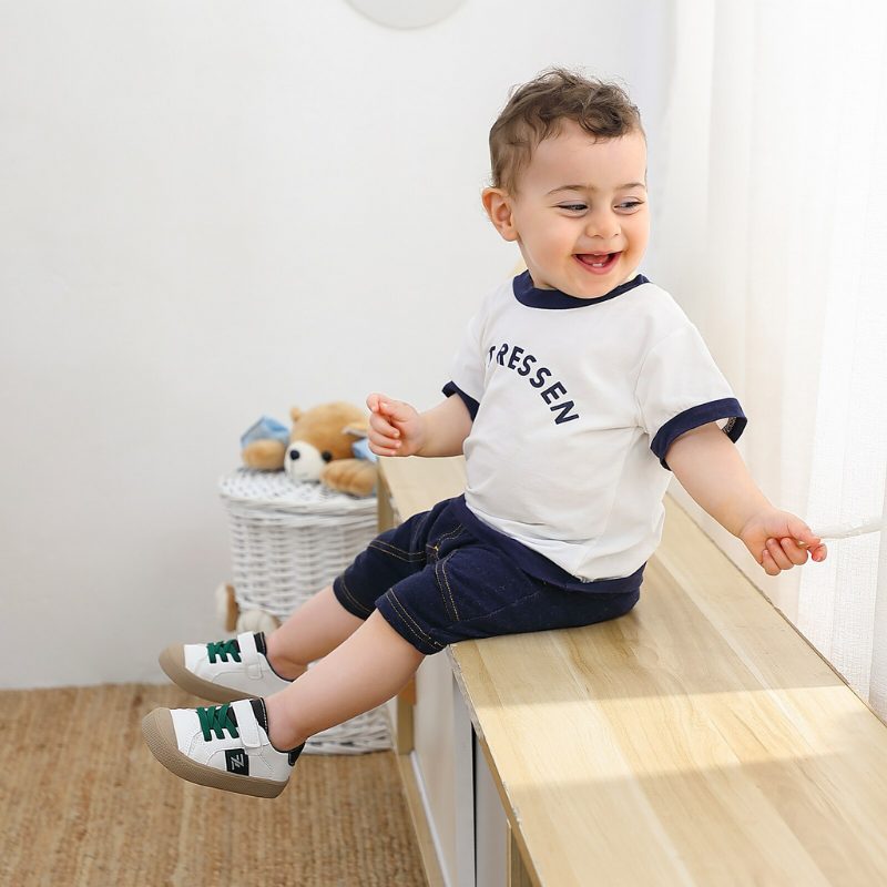 Keane Unisex Afslappet Sneaker Til Børn - Orange