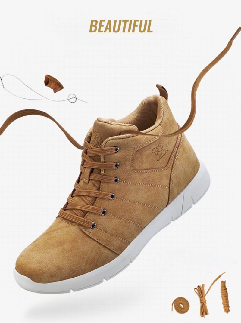 Kenway Mænds Støvler - Beige