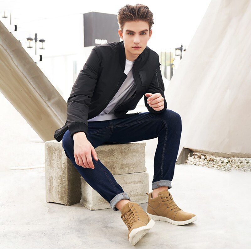 Kenway Mænds Støvler - Beige