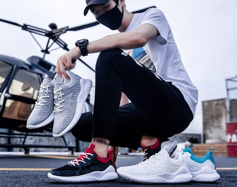 Kevin Casual Sneakers Til Mænd - Grå