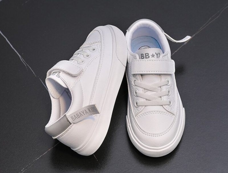 Khaled Drenge Afslappet Sneaker - Sort