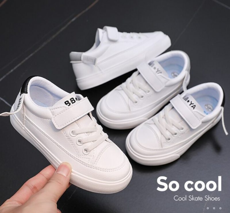Khaled Drenge Afslappet Sneaker - Sort