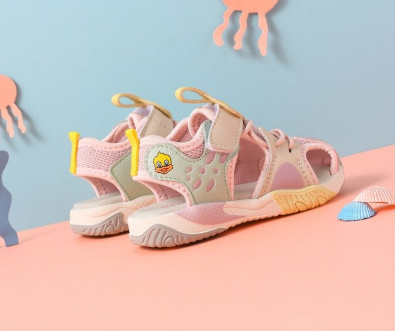 Khan Unisex Modesandal Til Børn - Beige