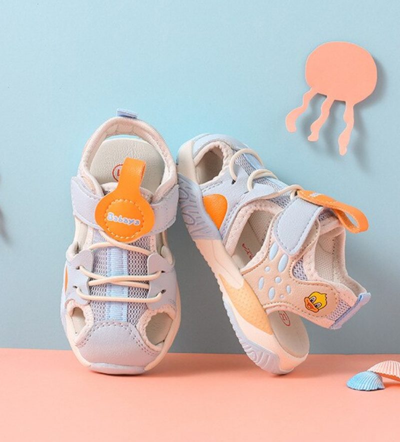 Khan Unisex Modesandal Til Børn - Beige