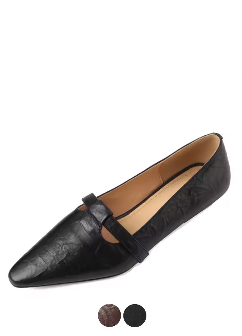 Kiara Dame Flats Spidse Casual Pumps