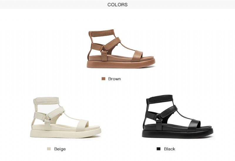 Kiara Sandal Af Høj Kvalitet Til Kvinder - Beige