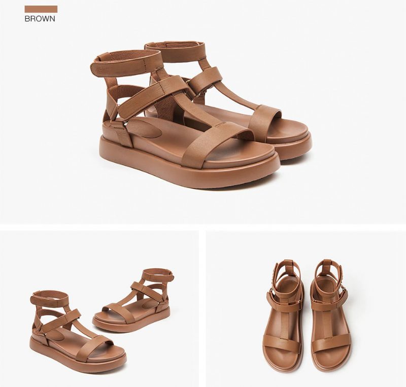 Kiara Sandal Af Høj Kvalitet Til Kvinder - Beige