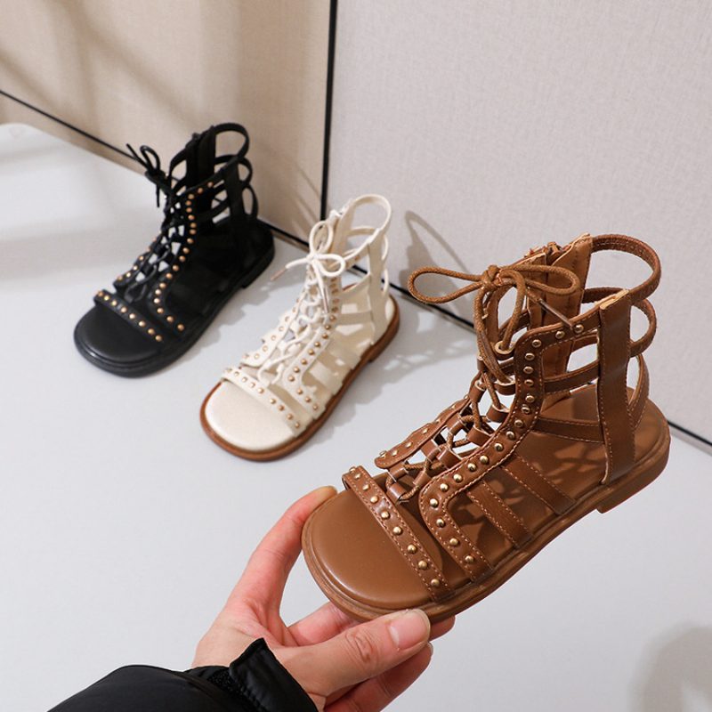 Kim Pigers Gladiator Sandal - Brun