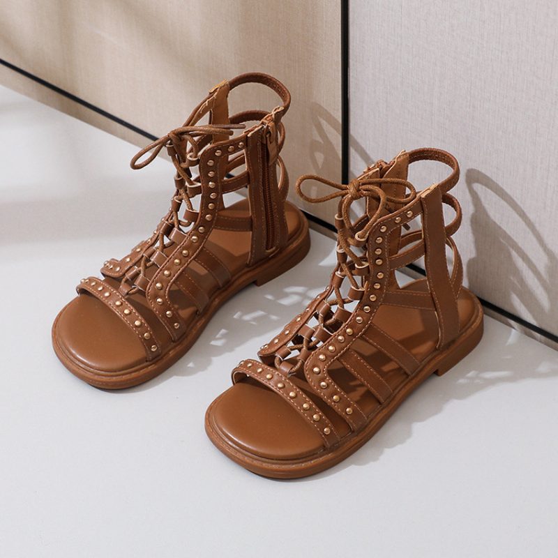 Kim Pigers Gladiator Sandal - Brun