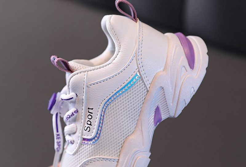 Kin Modesneaker Til Drenge - Lilla