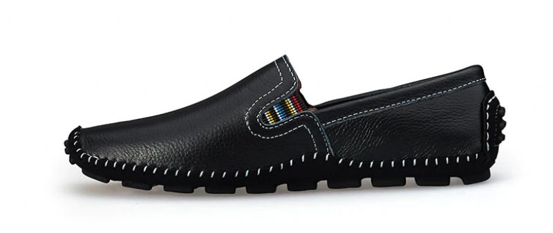 Konan Loafers Fritidssko Til Mænd - Sort