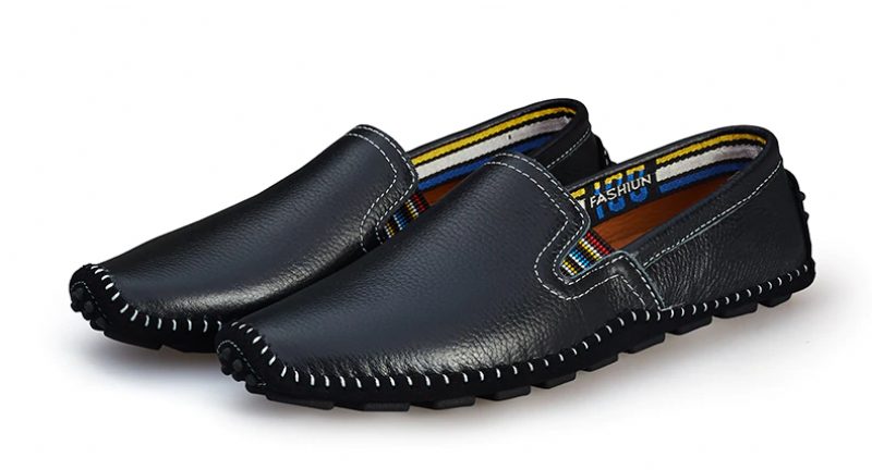 Konan Loafers Fritidssko Til Mænd - Sort