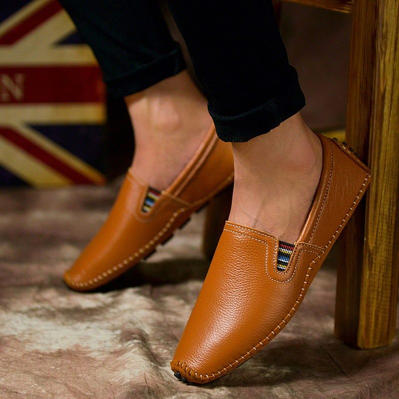 Konan Loafers Fritidssko Til Mænd - Sort