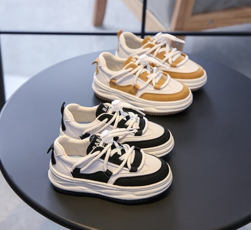 Kurt Modesneaker Til Drenge - Beige