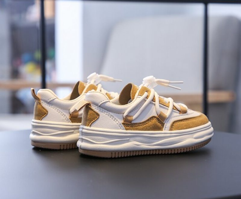 Kurt Modesneaker Til Drenge - Beige