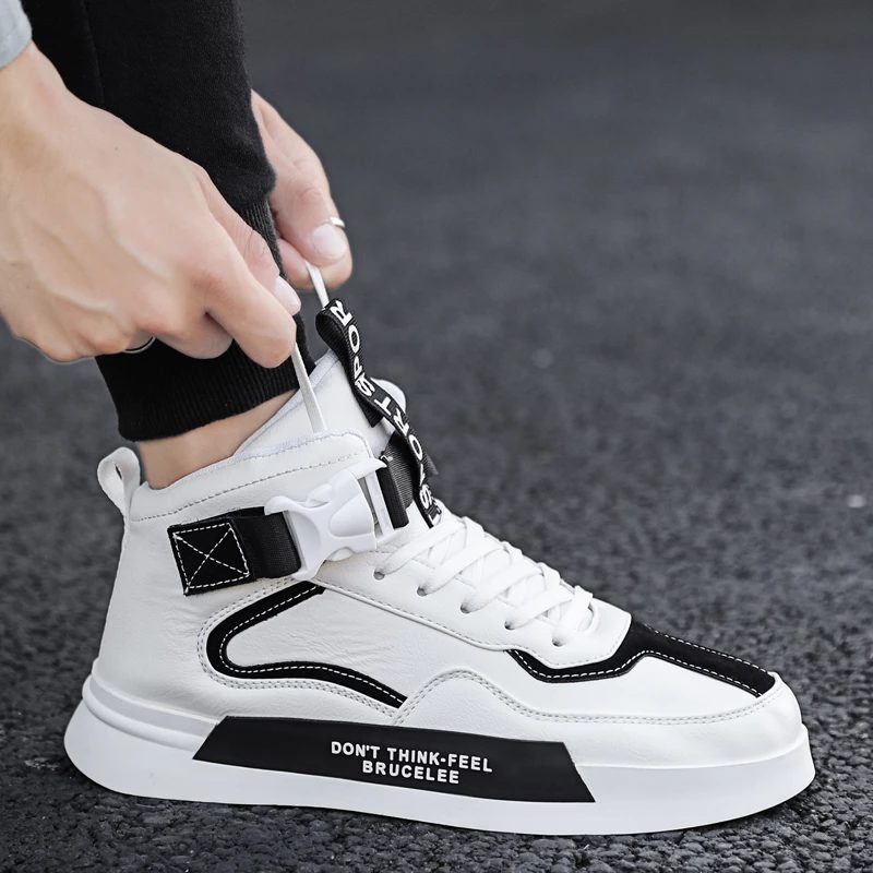 Kyle High Top Sneaker Til Mænd - Hvid