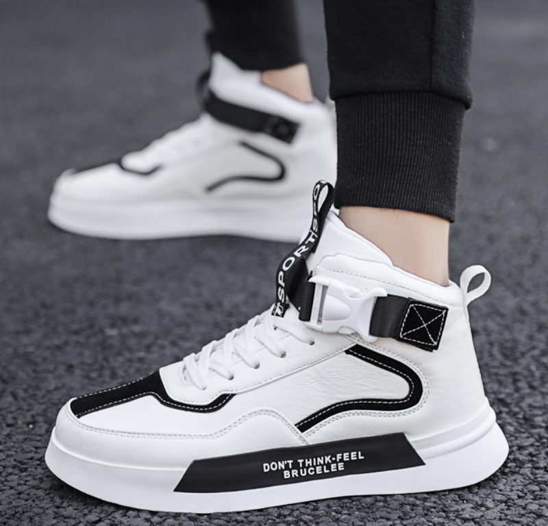 Kyle High Top Sneaker Til Mænd - Hvid