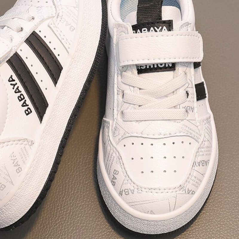 Kyle Unisex Afslappet Sneaker Til Børn - Sort