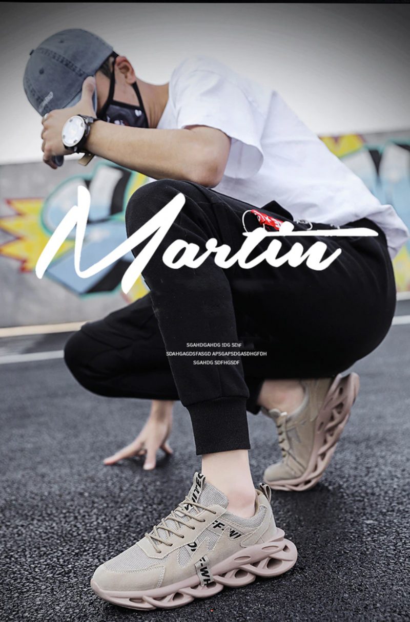 Kyllian Platform Sneakers Til Mænd - Sølv