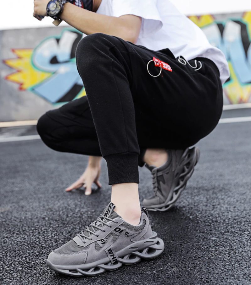 Kyllian Platform Sneakers Til Mænd - Sølv