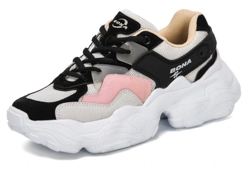 Lake Trendy Sneaker Med Snøre Til Kvinder - Grå