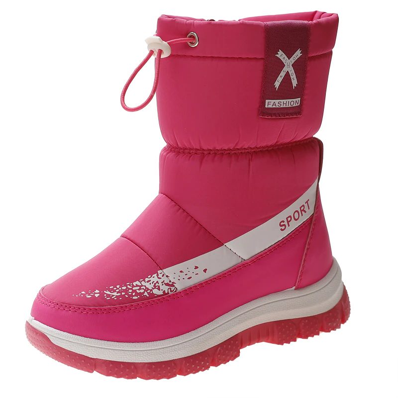 Laly-pigers Snestøvle - Fuscia