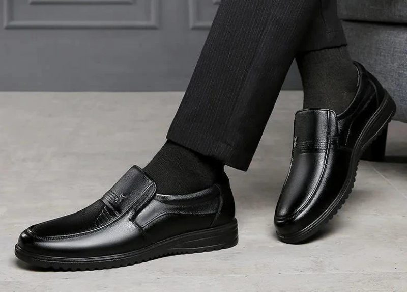 Lancaster Loafers Fritidssko Til Mænd - Sort