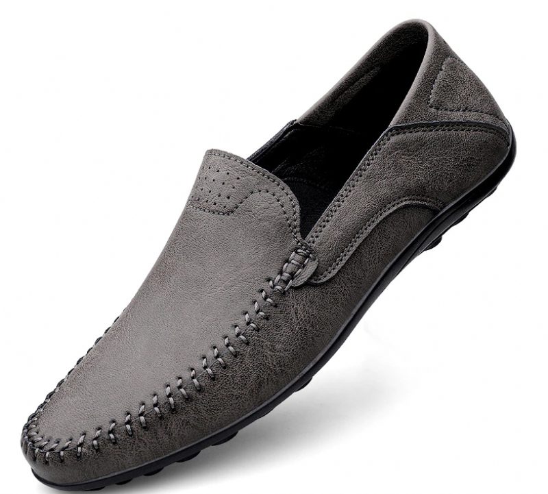 Landon Loafers Dress Sko Til Mænd - Grå