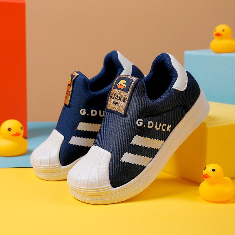 Lang Unisex Casual Sneaker Til Børn - Rød