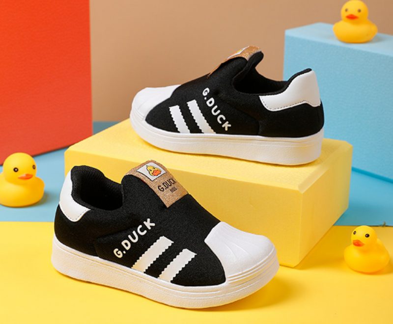 Lang Unisex Casual Sneaker Til Børn - Rød
