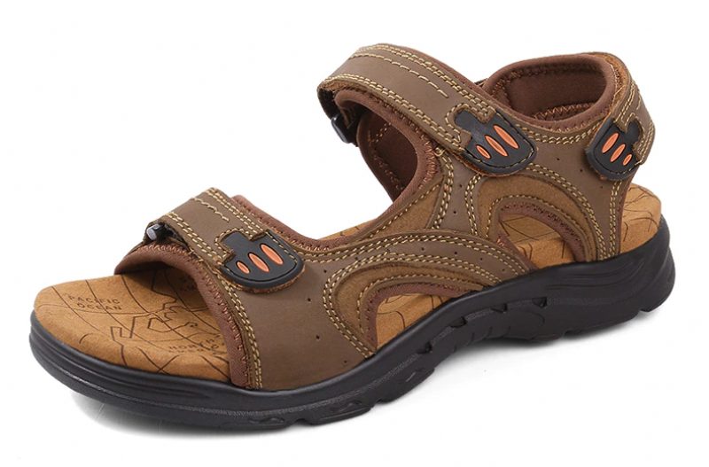 Lanio Mode Sandal Til Mænd - Khaki