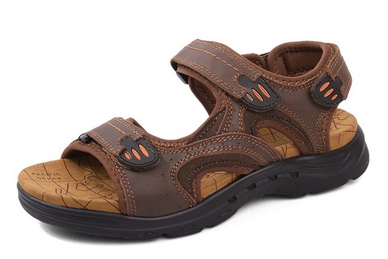 Lanio Mode Sandal Til Mænd - Khaki