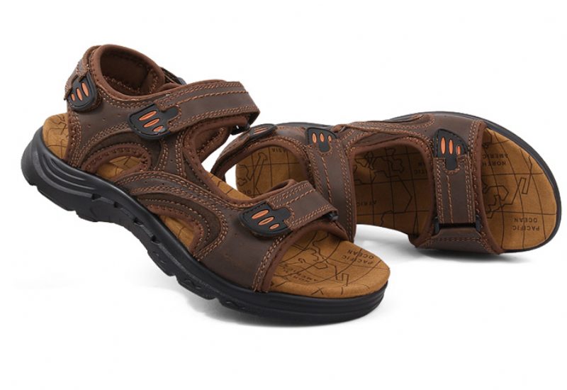 Lanio Mode Sandal Til Mænd - Khaki