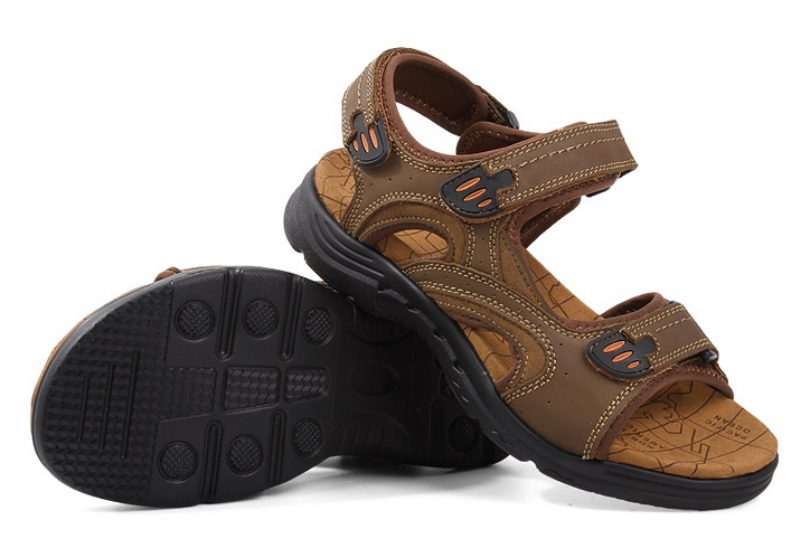 Lanio Mode Sandal Til Mænd - Khaki