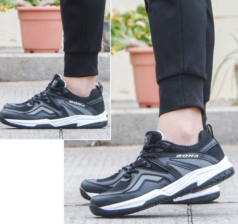 Lanzio Mænds Mode Sneaker - Sort